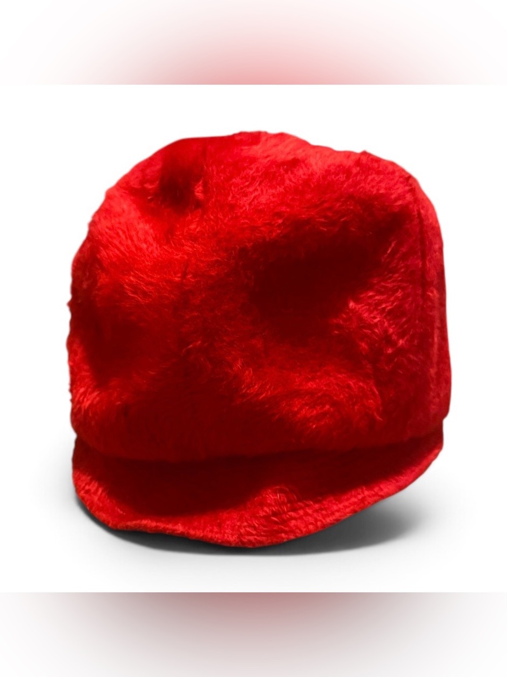 1960s Vintage Adolfo Paris Hat in Cherry Red, Mod Statement Hat NYC Paris